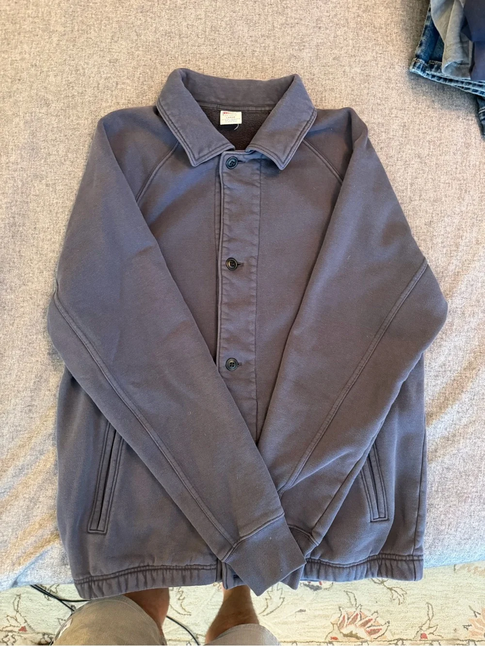 J. Crew 14oz. Heritage Coaches Jacket - Size Large